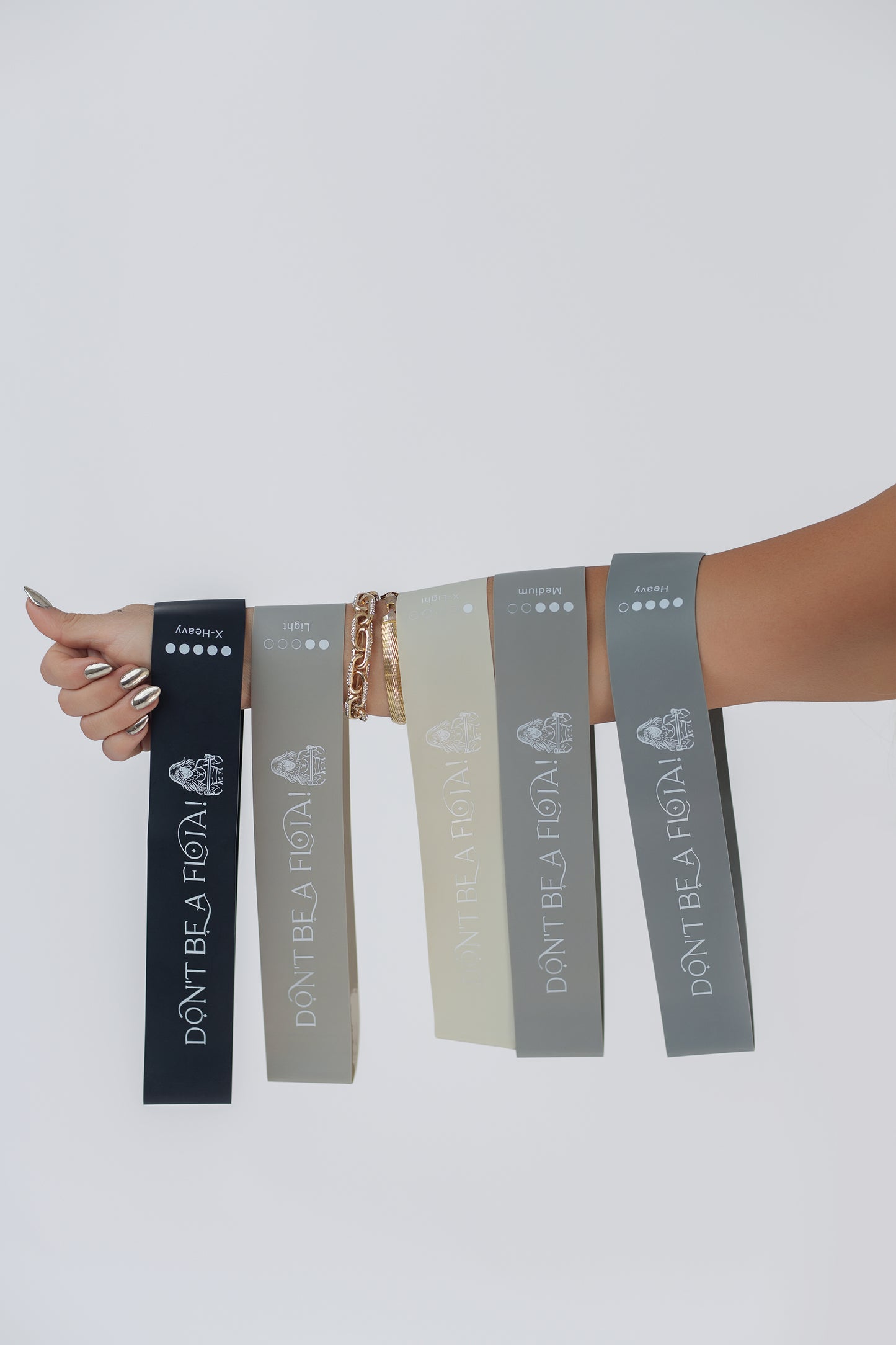 5 Piece Resistant Band set